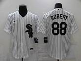 White Sox 88 Luis Robert White 2020 Nike Cool Base Jersey,baseball caps,new era cap wholesale,wholesale hats
